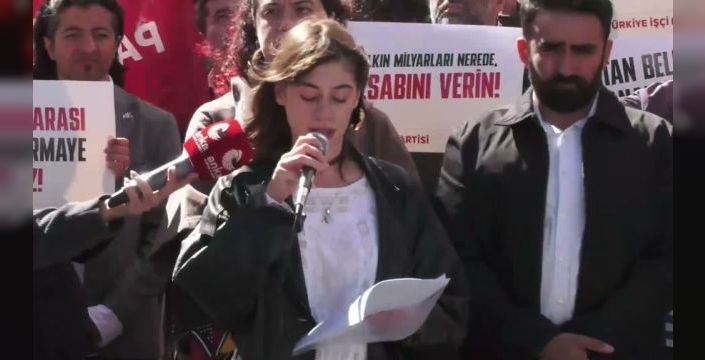 TİP, TMSF önünde fon krizine ilişkin açıklamada bulundu