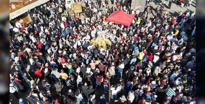 Trabzon Gastronomi Festivali'nde kuymak rekoru denendi