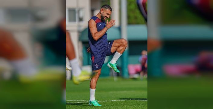 Trabzonspor, KuPS maçı için antrenman yaptı