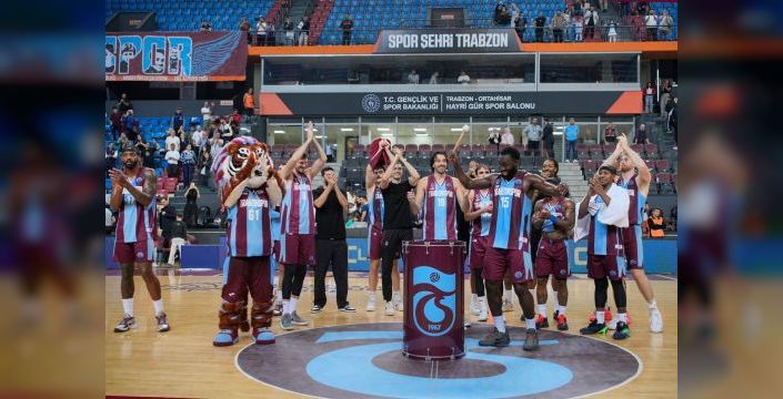 Trabzonspor, Sabah BC'yi 100-83 yendi