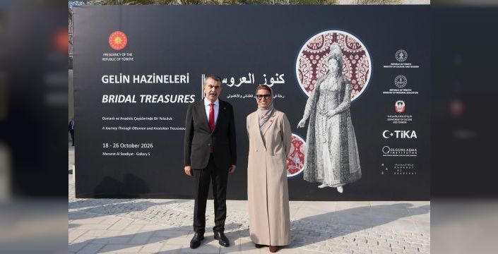 Türk çeyiz geleneği Abu Dabi'de sergilendi