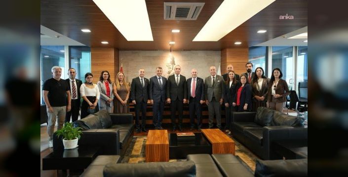 Ümit Özdağ, Konyaaltı Belediye Başkanı ile görüştü