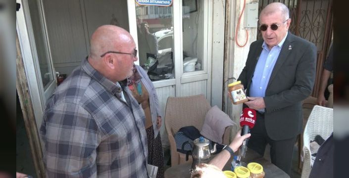 Ümit Özdağ, Manavgat'ta esnaf ziyaretinde ekonomik sıkıntıları dinledi