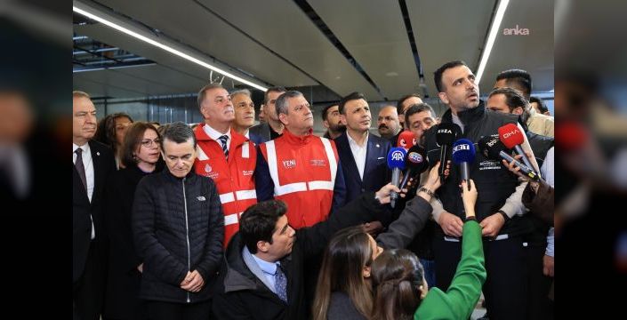 Ümraniye-Ataşehir-Göztepe metrosunda test sürüşü