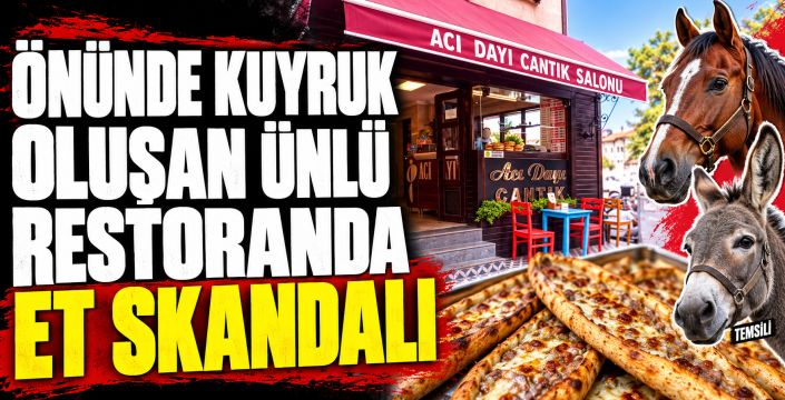 Ünlü pidecide skandal: Pide harcında at, eşek ve katır eti çıktı