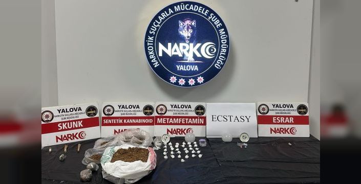 Yalova'da uyuşturucu operasyonunda iki kişi tutuklandı