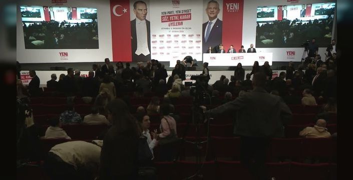 Yeni Parti İstanbul il başkanı seçimi yapıldı