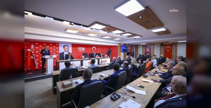 YENİ Parti milletvekilleri, çalışma toplantısında bir araya geldi